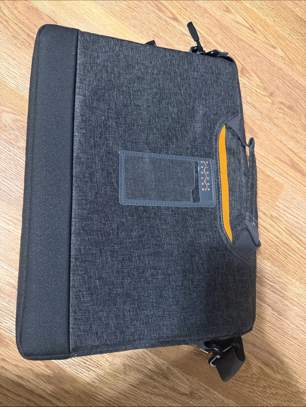 Dark Gray Laptop Messenger Bag